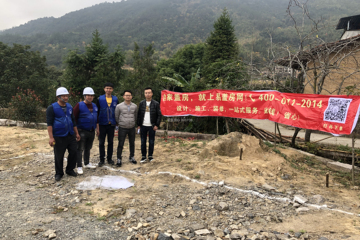 福建福州蘭桂明別墅工地直播