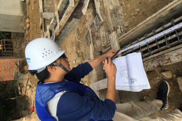 福建福州蘭桂明別墅工地直播