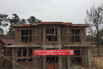 湖南永州陽滿運別墅工地直播