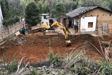 江西贛州楊鋒別墅工地直播