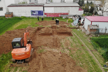 河南駐馬店李兵別墅工地直播