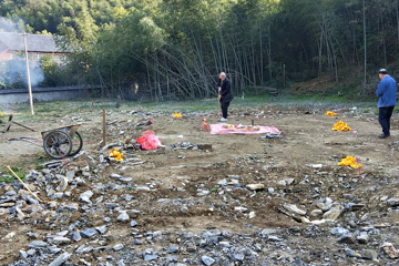 浙江杭州駱?gòu)蓩蓜e墅工地直播