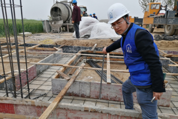 河南駐馬店李兵別墅工地直播