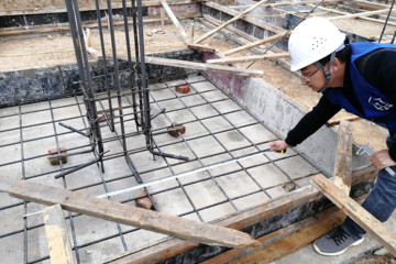 河南駐馬店李兵別墅工地直播