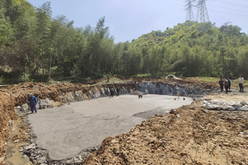 浙江杭州駱?gòu)蓩蓜e墅工地直播