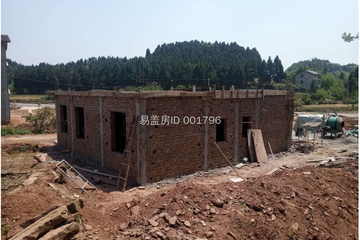 四川遂寧萬小林別墅工地直播