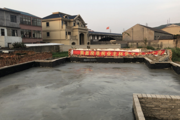 浙江舟山林峰別墅工地直播
