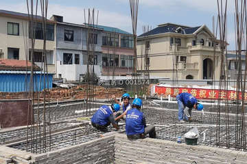 浙江舟山林峰別墅工地直播