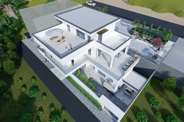 福建南平建甌翁運平別墅工地直播
