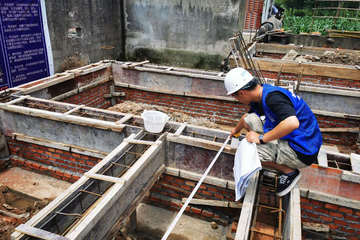 浙江杭州陳國建別墅工地直播