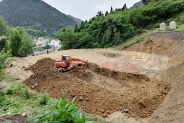重慶渝北陳秀琴別墅項目工地直播