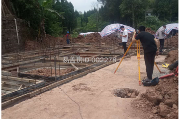 四川資陽唐玉輝別墅（建筑）工地直播