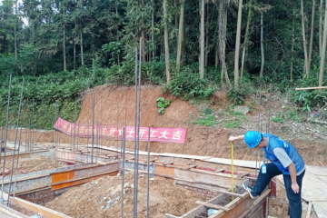 湖南常德莫海燕別墅工地直播
