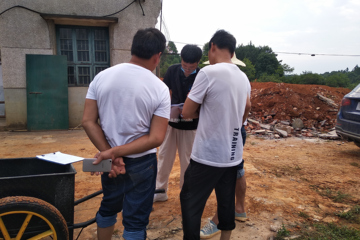 湖南湘潭唐楠楠別墅工地直播