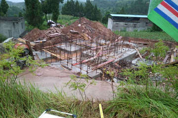 四川南充閔首林別墅工地直播
