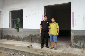 河南駐馬店龍嬋娟別墅工地直播