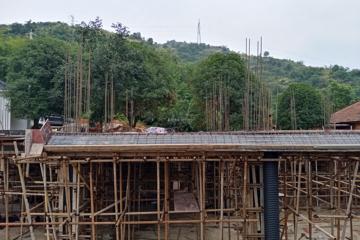 湖北咸寧劉端威徽派住宅工地直播