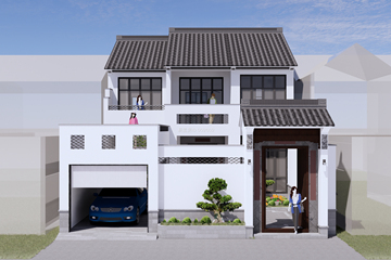 湖北天門徐家別墅工地直播