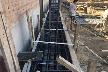 北京順義楊朝陽別墅項目工地直播