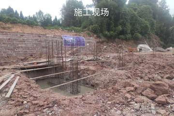 重慶銅梁張灜龍別墅工地直播