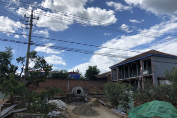 北京懷柔王總別墅工地直播