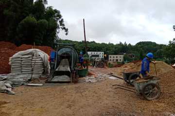 湖南長沙肖晗光別墅工地直播