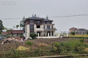 上海浦東張召明別墅工地直播