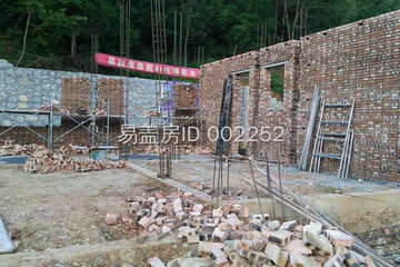 陜西安康駱青山別墅工地直播