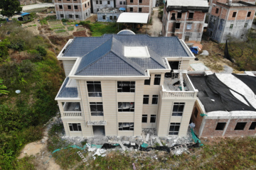 廣東揭陽(yáng)鐘偉鋒別墅工地直播