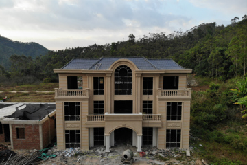 廣東揭陽(yáng)鐘偉鋒別墅工地直播