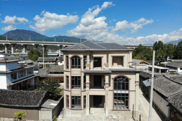 云南麗江段金明別墅工地直播