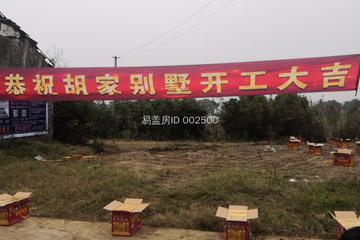 安徽合肥胡星辰別墅工地直播