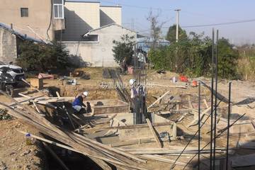 安徽合肥胡星辰別墅工地直播