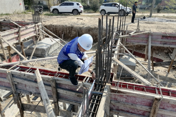 安徽合肥胡星辰別墅工地直播