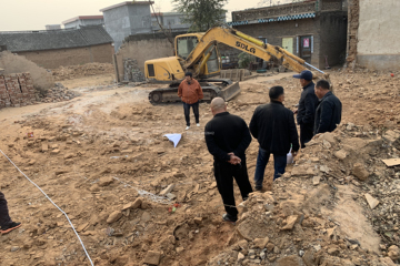 河南平頂山劉曉陽(yáng)別墅工地直播