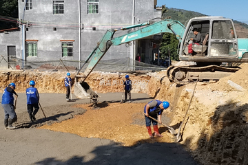 廣東惠州吳干雄別墅工地直播