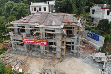 湖南湘潭齊新林別墅工地直播