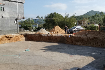 廣東惠州吳干雄別墅工地直播