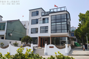 浙江舟山嵊泗陳潔別墅工地直播