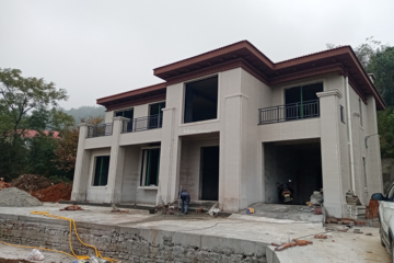 湖南湘潭齊新林別墅工地直播