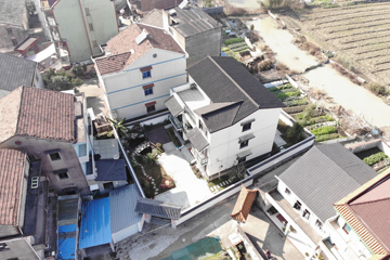 浙江杭州富陽華觀燦別墅工地直播