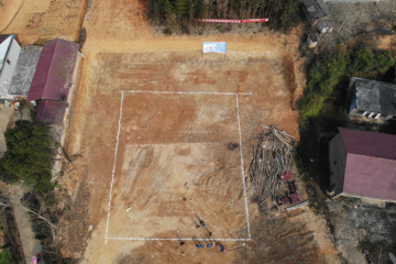 江西吉安黃家三合院工地直播