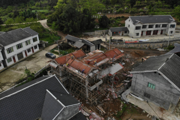 貴州遵義鄧昌文別墅工地直播