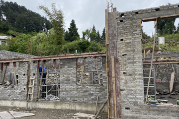 貴州仁懷陳會林別墅工地直播