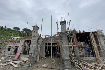 貴州仁懷陳會林別墅工地直播