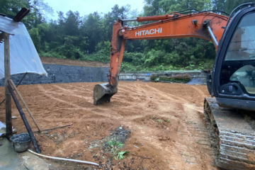 湖南邵陽肖太平別墅工地直播