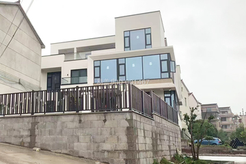 浙江東陽王家三層帶地下室現代別墅工地直播