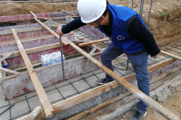 河北滄州蘇家三層現代別墅工地直播