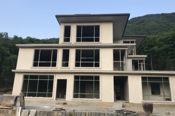 浙江杭州余杭區徐春林現代別墅 工地直播