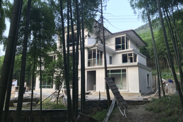浙江杭州余杭區徐春林現代別墅 工地直播